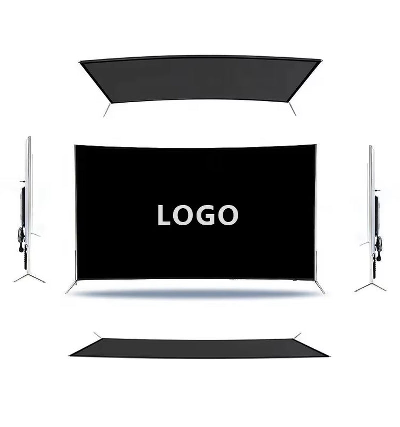 75 Inch Smart TV 4K Ultra HD LED Curved Big Screen Wifi Inteligentes Television