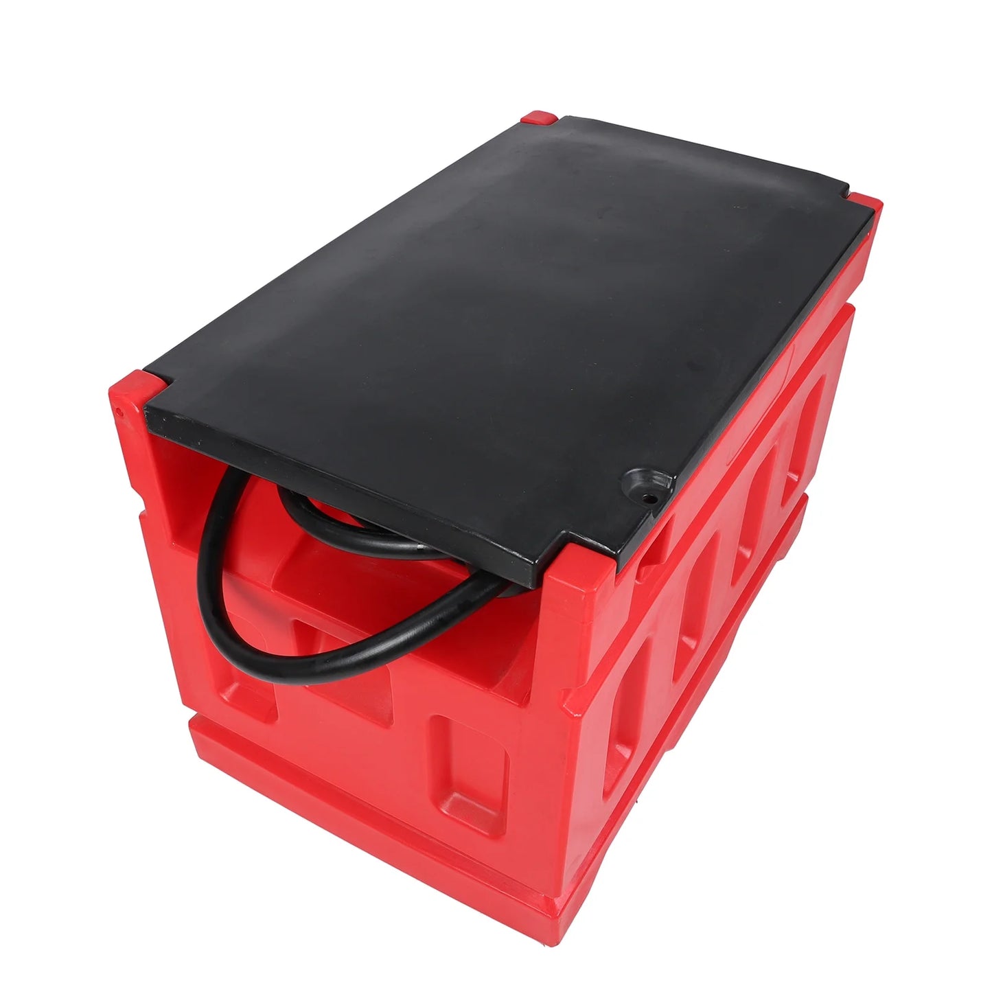 Portable 48 Gallon Fuel Tanks with 12V DC Gasoline Fuel Transfer Pump 15 GPM