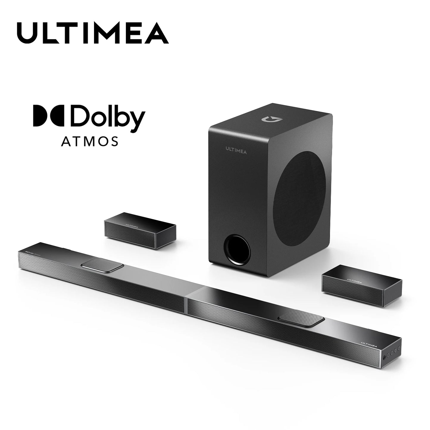 520W 5.1.2 Soundbar with Dolby Atmos for Smart TV,4K HDR Pass-Through,Home Theater Wireless Bluetooth Soundbar Speakers