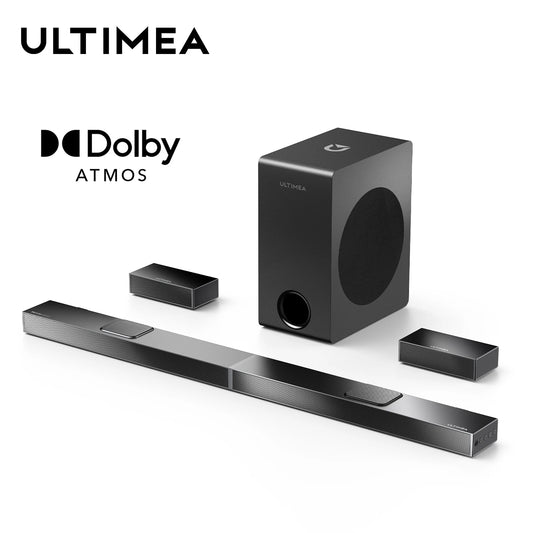520W 5.1.2 Soundbar with Dolby Atmos for Smart TV,4K HDR Pass-Through,Home Theater Wireless Bluetooth Soundbar Speakers