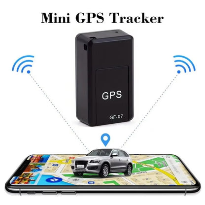 GF07 Magnetic Mini GPS Tracker Real-Time Vehicle Locator Car Pet Tracking Device Compact Portable GPS Locator Position APP
